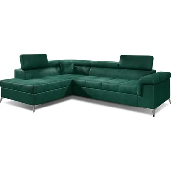 Sedací souprava Rohová sedací souprava levá pro každodenní spaní s mechanismem rozkládání typu delfín a úložným prostorem na lůžkoviny Eridano - ELTAP monolith 37, monolith 37 275x70 cm