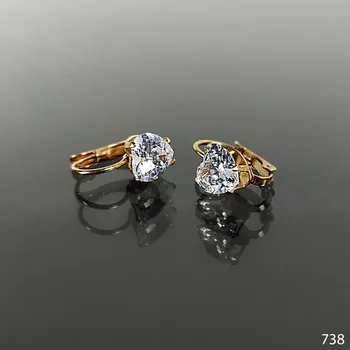 Náušnice Ocelové náušnice č. 738