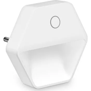 Noční světlo CONNECT IT SPARKLE 2 noční světlo s touch tlačítkem, 3 úrovně intenzity světla, BÍLÁ