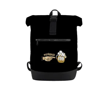 Městský batoh Bastard Rodinné potřeby batoh Black