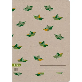 Sešit Papírny Brno - Školní sešit Ecology 545 - A5, 40 listů, čtverečkovaný - 10 ks