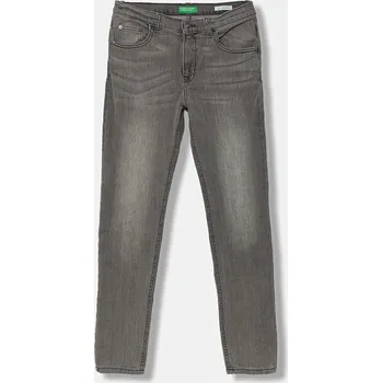 Chlapecké kalhoty Dětské rifle United Colors of Benetton 4PORCE00K 4PORCE00K.G.Season.9BYA šedá 90X, vel. 120