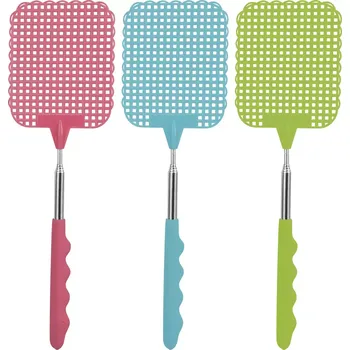 Plácačka na mouchy teleskopická Fackelmann, různé barvy