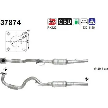 Katalyzátor Katalyzátor AS 37874