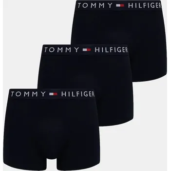 Pánské spodní prádlo Boxerky Tommy Hilfiger 3-pack UM0UM03622 námořnická modř 59X, vel. M