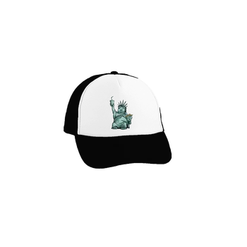 Kšiltovka Bastard Americký idol kšiltovka truckerka Black cap