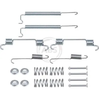 Brzdová čelist Sada příslušenství, brzdové čelisti A.B.S. 0043Q