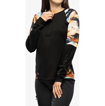 cyklistický dres Cyklistická mikina dámská Smartwool Mountain Bike LS Jersey - black