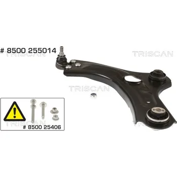 Zavěšení kol Řídicí páka, zavěšení kol Triscan A/S 8500 255014