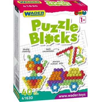 Puzzle Wader puzzle kostky 40 ks
