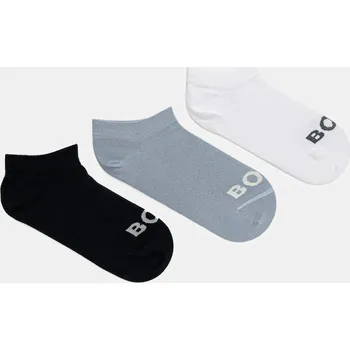Pánské ponožky Ponožky BOSS 3P AS Logo CC W 3-pack 50502073 modrá 05X, vel. 39-42
