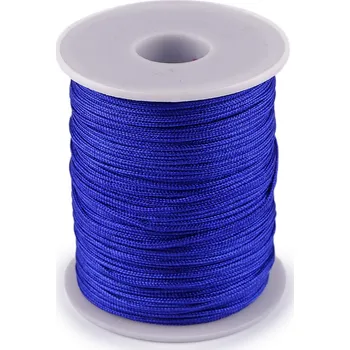 Příze Šňůra PES Ø1,6 mm, barva 4 modrá královská