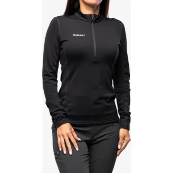 Dámská mikina Dámská mikina bez kapuce Mammut Aenergy ML Half Zip Pull - black