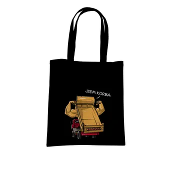 Nákupní taška Bastard Korba taška Black