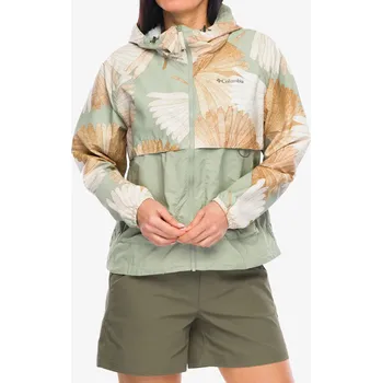 Dámská větrovka Větrovka dámská Columbia Spire Valley Printed Windbreaker - safari rays/safari