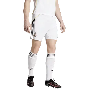 Pánské domácí fotbalové šortky Adidas Real Madrid 25/26 bílé