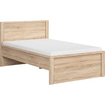 Postel Postel 120 Kaspian - Black Red White - BRW Dub Sonoma 128x100 cm