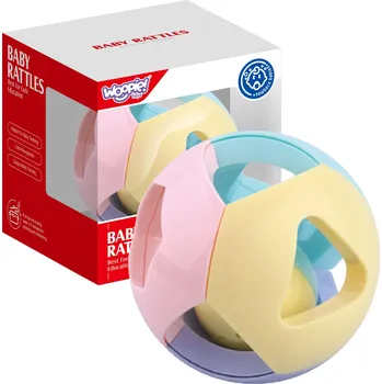 Hračka pro kojence Woopie Baby WOOPIE BABY Pastelové chrastítko s kuličkou 0m+