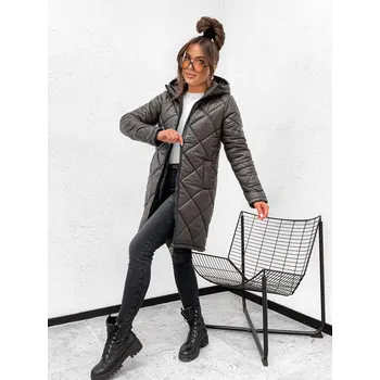 Luxusní parka STAY tmavě hnědá Velikost: L