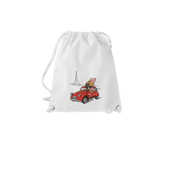 Bastard Francouzský buldoček vak White