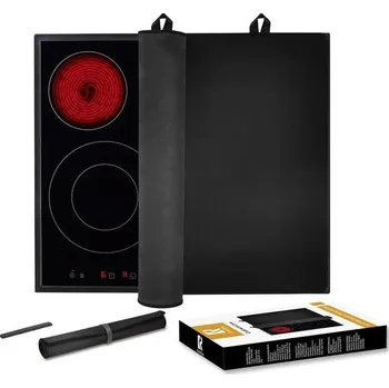 Varná deska KitchenRaku Kryt na elektrickou varnou desku Černá