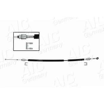 Tažné lanko, ruční převodovka AIC 58941