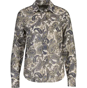 Dámská košile KOŠILE GANT REG PAISLEY COT SILK SHIRT PERSIAN BLUE