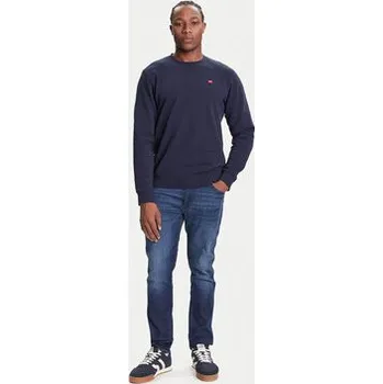 Pánská mikina Wrangler Mikina Sign Off 112350534 Tmavomodrá Regular Fit S