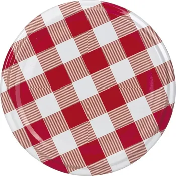 Víčko na zavařovací sklenici Šroubovací víčko Gastro 82 mm, kárové, sada 10 ks
