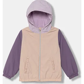 Dětská bunda United Colors of Benetton 2IGGGN03U.P.seasonal růžová 30X, vel. 90