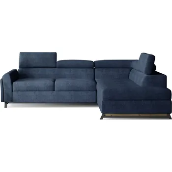 Sedací souprava Rohová sedací souprava pravá pro každodenní spaní s mechanismem rozkládání typu delfín a úložným prostorem na lůžkoviny Kairos - ELTAP omega 86 265x76 cm