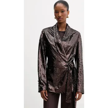 Dámské sako Sako Silvian Heach WERTON GPA25483GC hnědá 89X, vel. 36