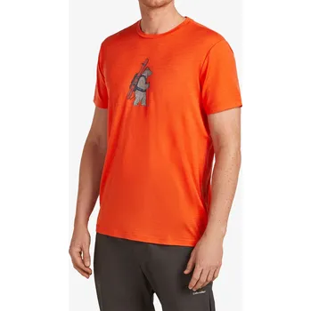 Pánské tričko Merino triko Icebreaker Merino 150 Tech Lite SS Tee Bear Tour - fervid