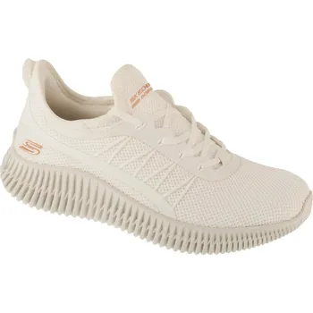 Dámské tenisky Smetanové dámské tenisky Skechers Bobs Geo-New Aesthetics 117417-OFWT Velikost: 38,5