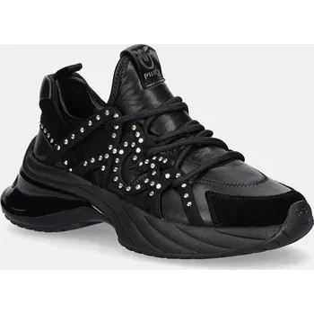 Dámské tenisky Tenisky Pinko Ariel 28 dámské, černá barva, SS0095E031Z99 SS0095.E031.Z99 99X, EUR 38