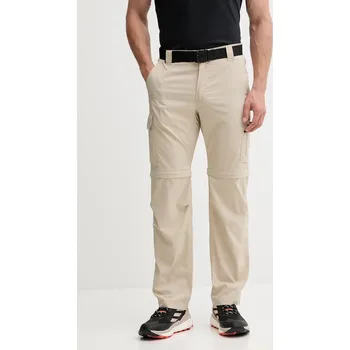 Pánské kalhoty Kalhoty Columbia Silver Ridge Utility pánské, béžová barva, 2012962 80X, vel. 34