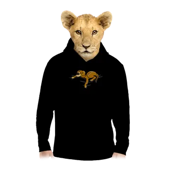 Chlapecká mikina Bastard Spící pes dětská mikina klokanka Black