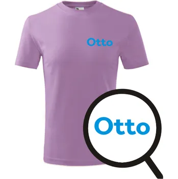 Chlapecké oblečení Fialové dětské tričko Otto - dětské tričko se jménem - barva fialová - velikost 6let