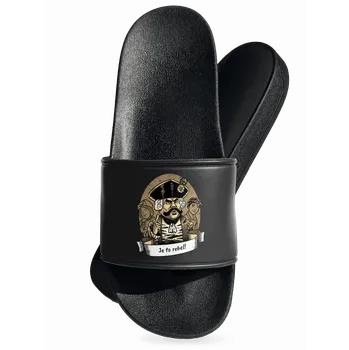 Pánské pantofle Bastard B14: S čerty nejsou žerty pantofle Black