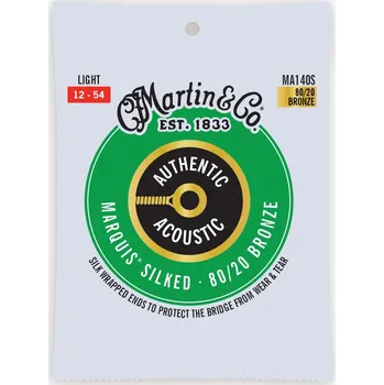 Struna pro hudební nástroj Martin Authentic Marquis 80/20 Bronze Light + prodloužená záruka 3 roky