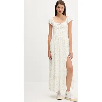 Dámské šaty Šaty Hollister Co. KI359.5298.109 bílá 00X, vel. XL