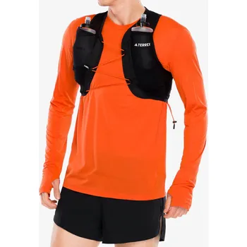 Sportovní batoh Běžecká vesta adidas TERREX Trail Running Techrock Vest 5 L - black/white/impora