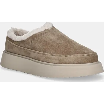 Dámská obuv Semišové papuče Inuikii Classic Micro 1014.026.0021.250 béžová 80X, EUR 39