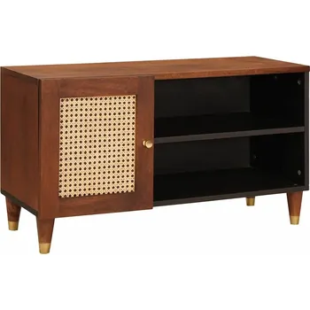 Komoda vidaXL Televizní skříň Hnědá 80 x 31,5 x 46 cm Masivní mangové dřevo [4018895]