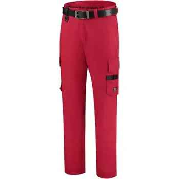 Work Pants Twill pracovní kalhoty unisex červená 62