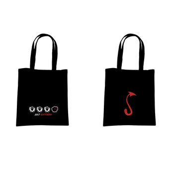 Nákupní taška Bastard Černá ovce taška Black