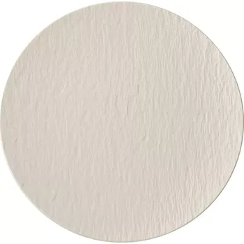 Talíř Talíř mělký Villeroy & Boch Manufacture Rock 32 cm, bílý