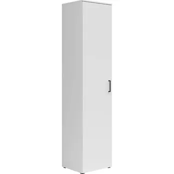 regál Regál MultiDo 45 cm s dvířky - Black Red White - BRW Bílá 45x195 cm