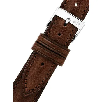 Řemínek na hodinky Kožený řemínek Morellato Reggiani 6122E40.032 S, hnědý