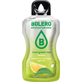 Iontový nápoj Bolero Iced Green Tea Mix Příchuť: citron